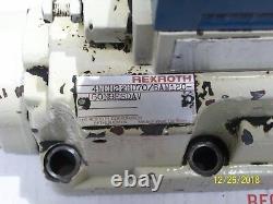 Rexroth 4weh22hd70/6aw120-60n9esdav Valve Directionnelle Hydraulique 4we6d61/ew110