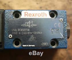 Rexroth Hydraulics 4we 6 D62 / Ew11n9k4 R900551704 Solenoid Valve Directionnelle