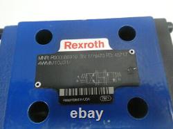 Rexroth R900586919 4WMM10J31 Vanne de commande directionnelle hydraulique