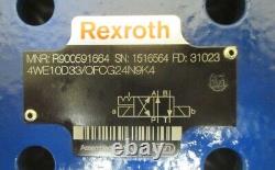 Rexroth R900591664 Valve Hydraulique De Commande Directionnelle 4we10d33/ofcg24n9k4 Nouveau