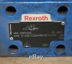 Rexroth R900915440 4we 10 D33 / Cg24n9k4qmag24 Valve Hydraulique Directionnelle X2