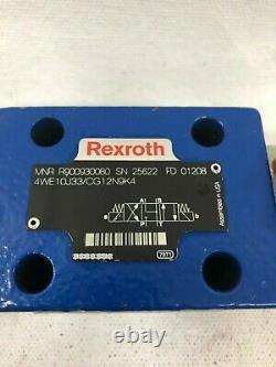 Rexroth R900930080 Hydraulique Directionnel Vanne De Régulation