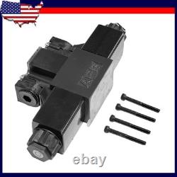S'adapte au DG4V-3S-6C-M-FW-B5-60 110V/120V Nouvelle vanne de commande directionnelle hydraulique