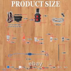 Sélecteur multiplicateur de vanne directionnelle à solénoïde hydraulique DV5008RAG 200 Bar 13GPM