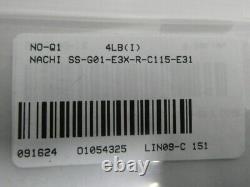 Soupape de commande directionnelle hydraulique Nachi SS-G01-E3X-R-C115-E31 115v-alternatif