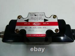 Soupape de commande directionnelle hydraulique Toyo-oki HD1-3W-BGA-025A-WYA1 100V-CA