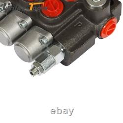 Soupape de commande directionnelle hydraulique à 7 tiroirs, 13 GPM, vérin à double effet, SAE, NEUVE Soupape de commande directionnelle hydraulique à 7 tiroirs, 13 GPM, vérin à double effet, SAE, NEUVE
