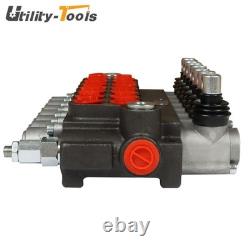 Soupape de commande directionnelle hydraulique à 7 tiroirs, 13 GPM, vérin à double effet, SAE, NEUVE