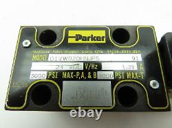 Soupape de commande directionnelle hydraulique à solénoïde Parker D1VW020HNJP5 24VDC D1VW