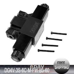Soupape de commande directionnelle hydraulique pour DG4V-3S-6C-M-FW-B5-60 110V/120V