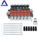 Soupape De Commande Directionnelle Hydraulique Pour Pelle R&eacute;tro &agrave; 6 Bobines, 11 Gpm + Bouchon De Conversion