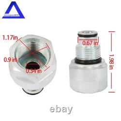 Soupape de commande directionnelle hydraulique pour pelle rétro à 6 bobines, 11 GPM + bouchon de conversion