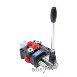Soupape de commande hydraulique à 1 tiroir, 8 GPM, 3500 PSI, double effet, ports SAE 8