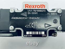 Soupape directionnelle hydraulique Rexroth 4we6ma63/ew110n9da/62 inutilisée, numéro de référence R978895370.
