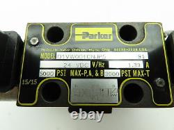 Soupape électrohydraulique de contrôle directionnel Hydrolux Parker WEH43P10A03GSBN 24V