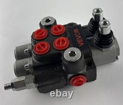 VEVOR Distributeur hydraulique directionnel à 2 tiroirs