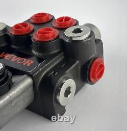 VEVOR Distributeur hydraulique directionnel à 2 tiroirs