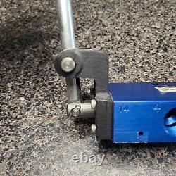 Valve automatique L2004BAFM, vanne de commande directionnelle hydraulique manuelle à levier 4 voies