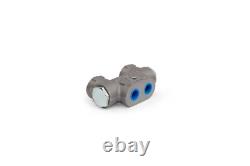 Valve de blocage hydraulique double circuit 20 GPM 3/8 NPT 3000 PSI Metro 409-03