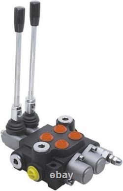 Valve de commande directionnelle hydraulique 13 GPM 3600 PSI double effet pour petit tracteur