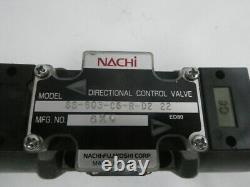 Valve de commande directionnelle hydraulique Nachi SS-G03-C6-R-D2 22