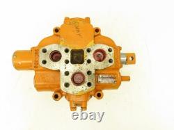 Valve de commande directionnelle hydraulique monobloc Hydreco à 1 tiroir, 3 positions, pour levage de chargeuse