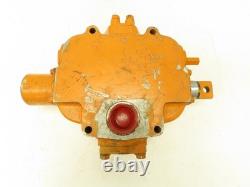 Valve de commande directionnelle hydraulique monobloc Hydreco à 1 tiroir, 3 positions, pour levage de chargeuse