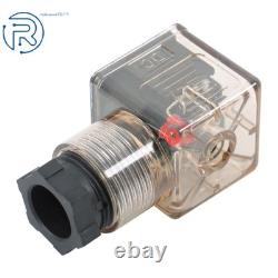 Valve de commande directionnelle hydraulique monobloc à solénoïde, 4 tiroirs, 13 GPM, 12 V CC