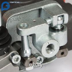 Valve de commande directionnelle hydraulique pour pelle rétro avec 2 joysticks, 6 tiroirs, 11 GPM, neuf