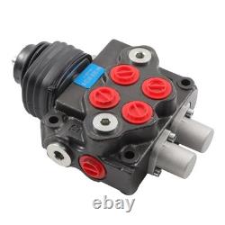 Valve de commande directionnelle pour chargeur hydraulique LABLT LV22RFSTKAB à 2 tiroirs 4000 PSI