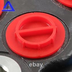 Valve de commande directionnelle pour chargeuse à joystick hydraulique LV22RFSTKAB à 2 tiroirs 10 GPM