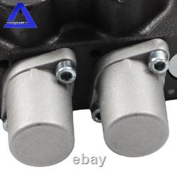 Valve de commande directionnelle pour chargeuse à joystick hydraulique LV22RFSTKAB à 2 tiroirs 10 GPM