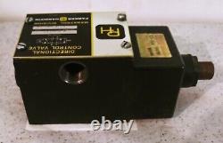 Valve de contrôle directionnel hydraulique Parker Hannifin D3W1BY10 (167)