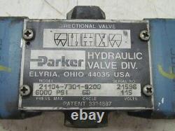 Valve directionnelle hydraulique Parker 21104-73001-0200