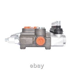 Valve directionnelle hydraulique à 5 tiroirs, 11 GPM, ports SAE, 3625 PSI, pour tracteurs et chargeuses