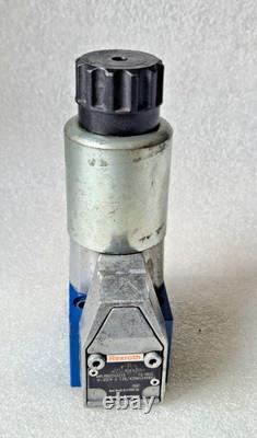 Valve directionnelle hydraulique à solénoïde Bosch Rexroth M-3sew 6 C36/420mg24n9k4