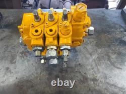 Valve hydraulique DA-35 à 3 tiroirs, valve à trois sections