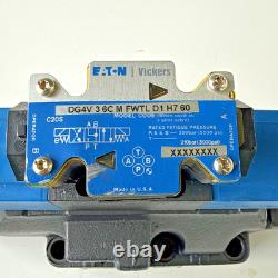 Valve hydraulique directionnelle Eaton Vickers DG5V-8H-3C-T-M-FTWL-D1-H10 24 VCC