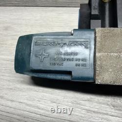 Valve hydraulique directionnelle Vickers Sperry DG4V-3-3C-W-B10, bobine 120 VAC