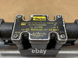 Van Parker D1VW020DNJG56 Valve de commande directionnelle hydraulique à solénoïde 24VDC D1VW