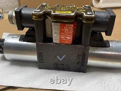 Van Parker D1VW020DNJG56 Valve de commande directionnelle hydraulique à solénoïde 24VDC D1VW