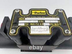Van Parker Valve de contrôle de débit directionnel hydraulique D1VW009CNJCG 5000 PSI 1.19-1.32A