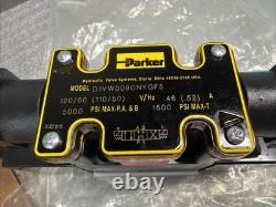 Vanne Directionnelle Hydraulique Parker D1vw009cnygf5 Série D1v 110/120v 2nmu5 Nsnp