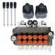 Vanne De Contrôle Directionnel Hydraulique 6 Éléments 21gpm 2 Manettes 3625psi Ports Sae