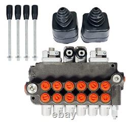 Vanne de Contrôle Directionnel Hydraulique 6 Éléments 21GPM 2 Manettes 3625PSI Ports SAE