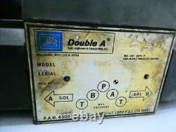 Vanne de Contrôle Directionnel Hydraulique Double A QF-5-TT-10A1 4500psi 120v-ac