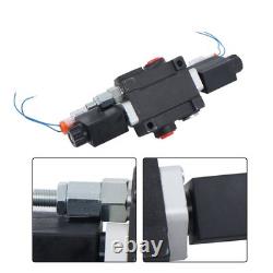 Vanne de Contrôle Directionnelle Solénoïde Monobloc Hydraulique, 1 Spool, 13 GPM, 12V DC