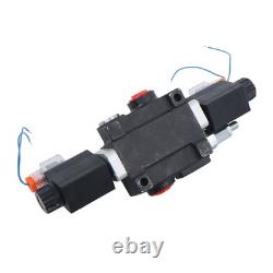 Vanne de Contrôle Directionnelle Solénoïde Monobloc Hydraulique, 1 Spool, 13 GPM, 12V DC