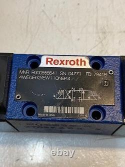 Vanne de Direction à Spool Hydraulique Rexroth R900558641 4WE6E62/EW110N9K4 04771