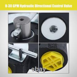 Vanne de commande directionnelle 0-30 GPM 3/4 NPT vanne hydraulique à actionnement 500-3000 PSI